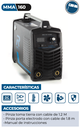 SOLDADORA INVERTER MMA-160 110V/220V