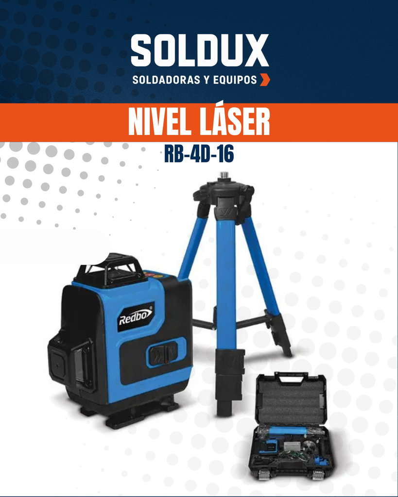NIVEL LASER 16 LINEAS RB-4D-16