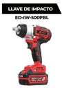 Llave para batería de litio sin escobillas 21V 500N.m 