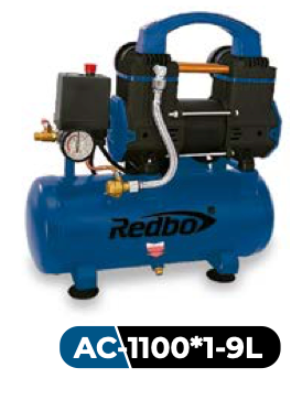 [AC-1100*1-9L] COMPRESORAS DE AIRE SIN ACEITE 9L