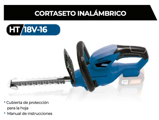 [HT 18V-16] CORTASETO INALÁMBRICO