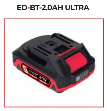 [ED-BT-2.0AH ULTRA] Batería 21V ULTRA 