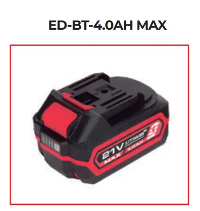 [ED-BT-4.0AH MAX] Batería 21V MAX 